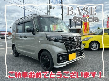 N・K様、スペーシアベースご納車おめでとうございます(^^♪