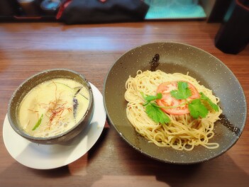グリーンカレーつけ麺しか勝たん　小千谷　麺やようか　麺人　麵狂い　麵紀行