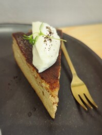 コーヒーバスクチーズケーキしか勝たん　長岡　干場　Come　Sta？　Cafe男子のカフェ巡り