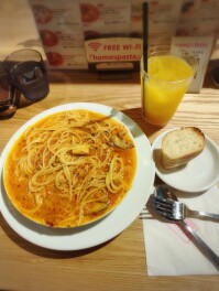 絶望するスパゲティーしか勝たん　長岡　Homes Pasta 麺人　麵狂い　麵紀行
