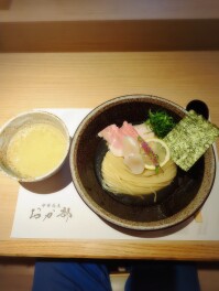 帆立と蛤のつけそばしか勝たん　燕市　中華蕎麦おか部　麺人　麺狂い　麵紀行