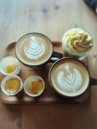 パンプキンラテしか勝たん　CRAFTMAN　COFFEE　スズキコーヒー　Cafe男子のカフェ巡り