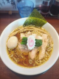 2024　食べ納めラーメン　長岡ポークの生姜正油チャーシュー　ラーメンオタクごたく並べます