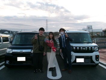 新車スペーシアギアご納車です！！