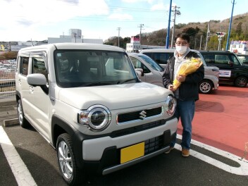 新車ハスラーご納車頂きました！