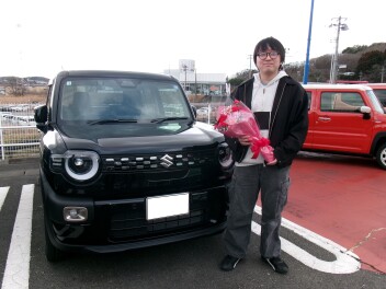 新車クロスビー納車頂きました！！！