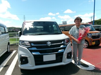 新車ソリオご納車頂きました！