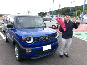 新車　クロスビーご納車いただきました！