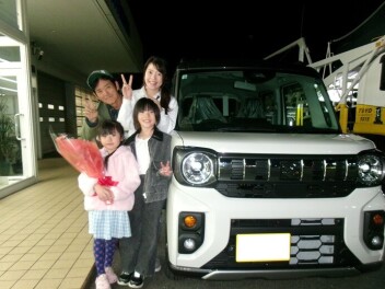 新車スペーシアギアご納車頂きました！