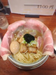 帆立香る塩そばしか勝たん　長岡　らぁ麺武者気　麵人　麵狂い　麵紀行　啜郎の麵スタグラム