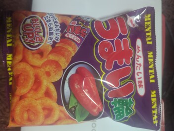 推しスナック　うまい輪　めんたい味　Gourmet男子のグル巡り