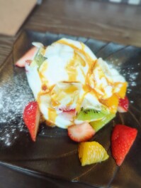 プリン　A　RA　モードしか勝たん　燕市　和食カフェえん　Sweets男子のスイーツ巡り