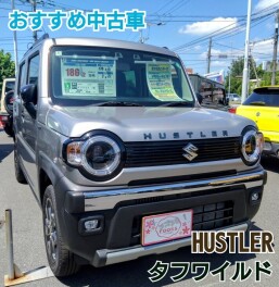 すぐ乗れる！おすすめのハスラータフワイルド！
