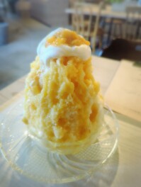 マンゴーかき氷を喰らうの巻　燕市　Mother　Cafe　スイーツ男子のスイーツ巡り　スイーツ好きに悪い人はいない説