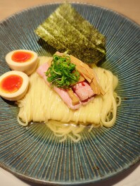 釜上げ昆布水つけそばを喰らうの巻　燕市　中華蕎麦おか部　麵人　麵狂い　麵紀行　啜郎の麵スタグラム