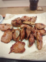 豚タン定食を喰らうの巻　会津若松　もつ煮の寿　Gourmet男子のグル巡り