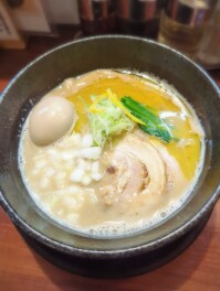 鶏白湯そばと明太子の和え玉を喰らうの巻　長岡　麺の風祥気　麵人　麵狂い　麵紀行　啜郎の麵スタグラム