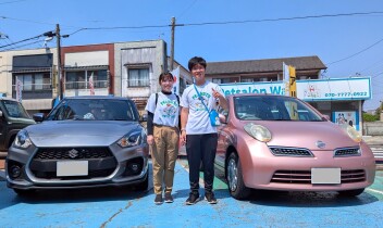 新車スイフトスポーツのご納車です