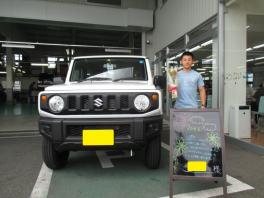 ジムニーご納車しました！彦根第一号です(*^^*)