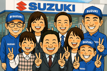 スズキアリーナ友部店スタッフのニックネーム考えてもらった件