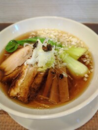 清湯スープ　醬油麵を喰らうの巻　六日町　麵屋　奥右衛門　麺人麵狂い　麵紀行　啜郎の麵スタグラム