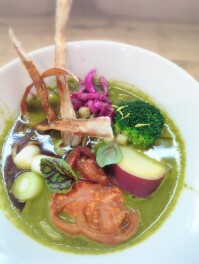 護摩堂べジラーメンを喰らうの巻　田上町　道の駅　たがみ食堂　麵人　麵狂い　麵紀行　啜郎の麵スタグラム