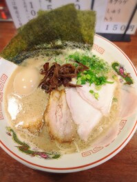 頭骨とんこつを喰らうの巻　長岡　らぁ麺武者気　麺人　麵狂い　麵紀行　啜郎の麵スタグラム