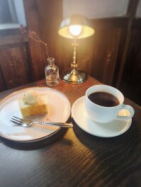 新店オープン　加茂市　KAFUNE　黒糖ラムチーズケーキを喰らうの巻　Cafe男子のグル巡り
