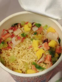 カップヌードル　紅しょうがSEAFOODを喰らうの巻　日清カップヌードルシリーズ　麵人　麵狂い　麵紀行　啜郎の麵スタグラム