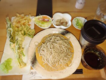 天ぷらそばを喰らうの巻　栃尾　すがばたけ　Gourmet男子のグル巡り