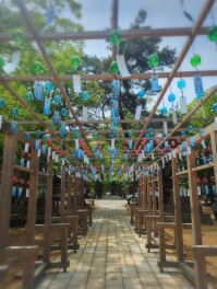 風鈴祭り　長岡　蔵王　金峯神社　