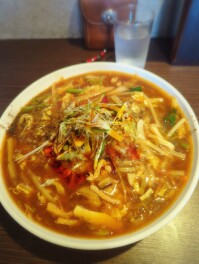 酸辣湯を喰らうの巻　長岡　拉麺　天弓　麺人　麵狂い　麺紀行　啜郎の麵スタグラム