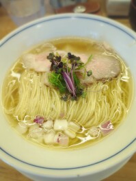 淡麗かつおそば（塩）を喰らうの巻　新潟　女池　鰹そば田ケ久保　麺人　麵狂い　麵紀行　啜郎の麵スタグラム