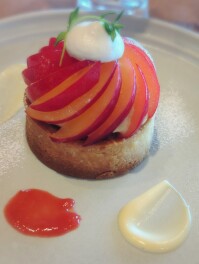 プラムのタルトを喰らうの巻　燕市　Bloomy　cafe Sweets男子のスイーツ巡り