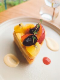 フルーツタルトを喰らうの巻　燕市　Bloomy　cafe 　Sweets男子のスイーツ巡り