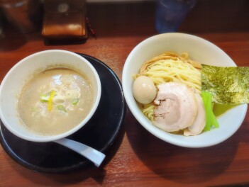 濃厚海鮮フェア第一弾　濃厚ホタテ白湯つけそばを喰らうの巻　長岡　麺の風祥気　麵人　麵狂い　麵紀行　啜朗の麵スタグラム