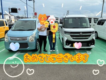ご納車おめでとうございます♪"