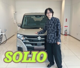 ソリオを納車させていただきました☆！