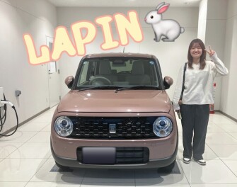 アルトラパンを納車させていただきました☆！
