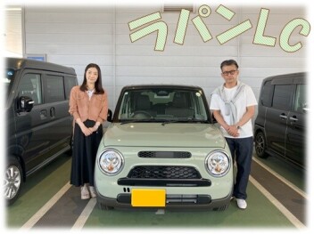 ラパンLCご納車しました❣