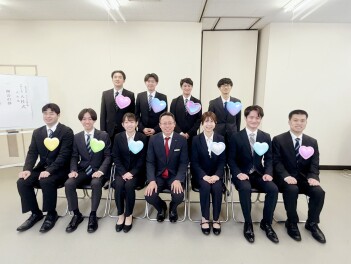 2026年度 スズキ自販長崎　入社式を執り行いました♪