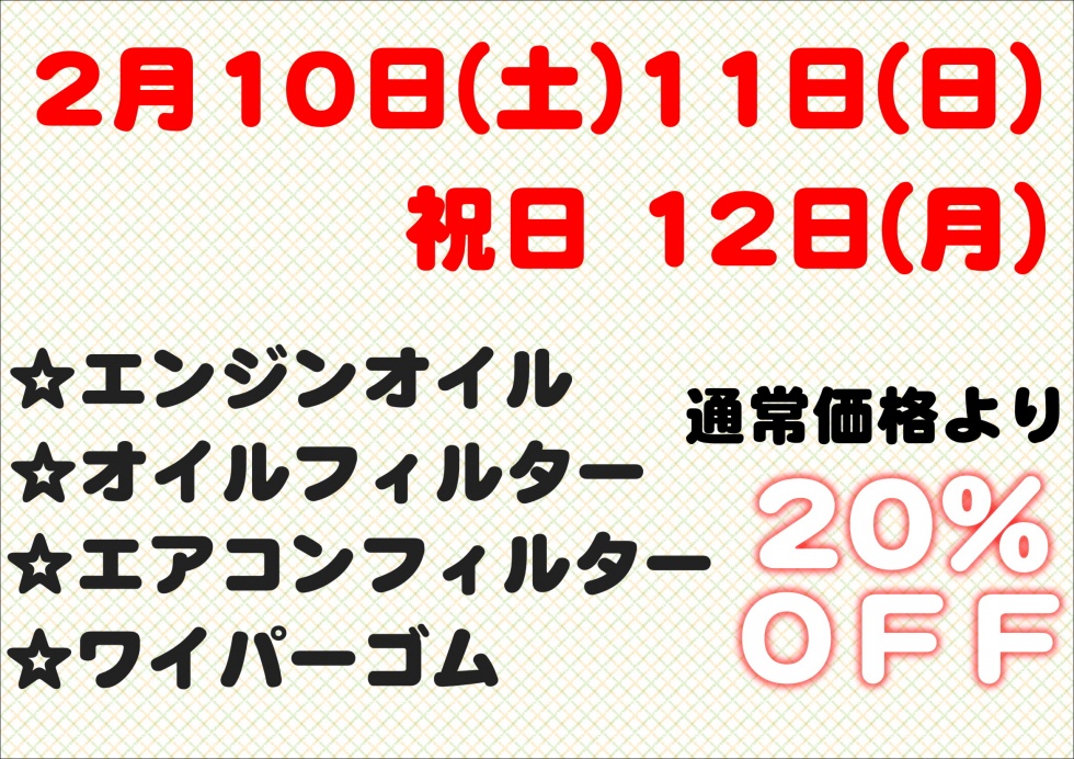 H30.2月サービスデー