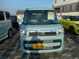 新型スペーシア＊スペーシアカスタム試乗車到着!(^^)!