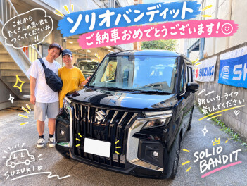 ソリオバンディットのご納車させて頂きました！！