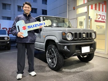 木更津市にお住まいのK様にジムニー OFF-ROAD PKG.をご納車いたしました。