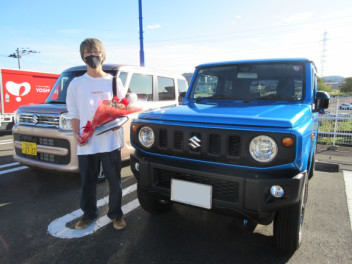 新車ジムニーご納車です！！