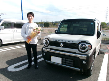 新車ハスラーご納車です！