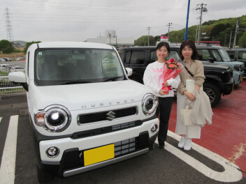 新車ハスラーご納車です☆