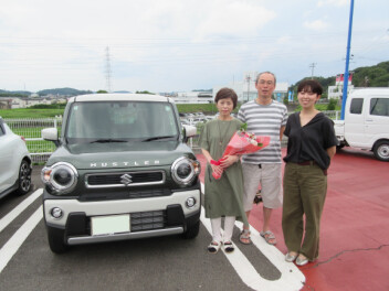 新車ハスラーご納車です！！