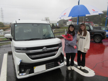 新車スペーシアカスタムご納車です☆
